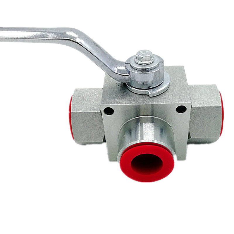 三通球阀高压khb3kg12分3分4分1寸液压转换液压机