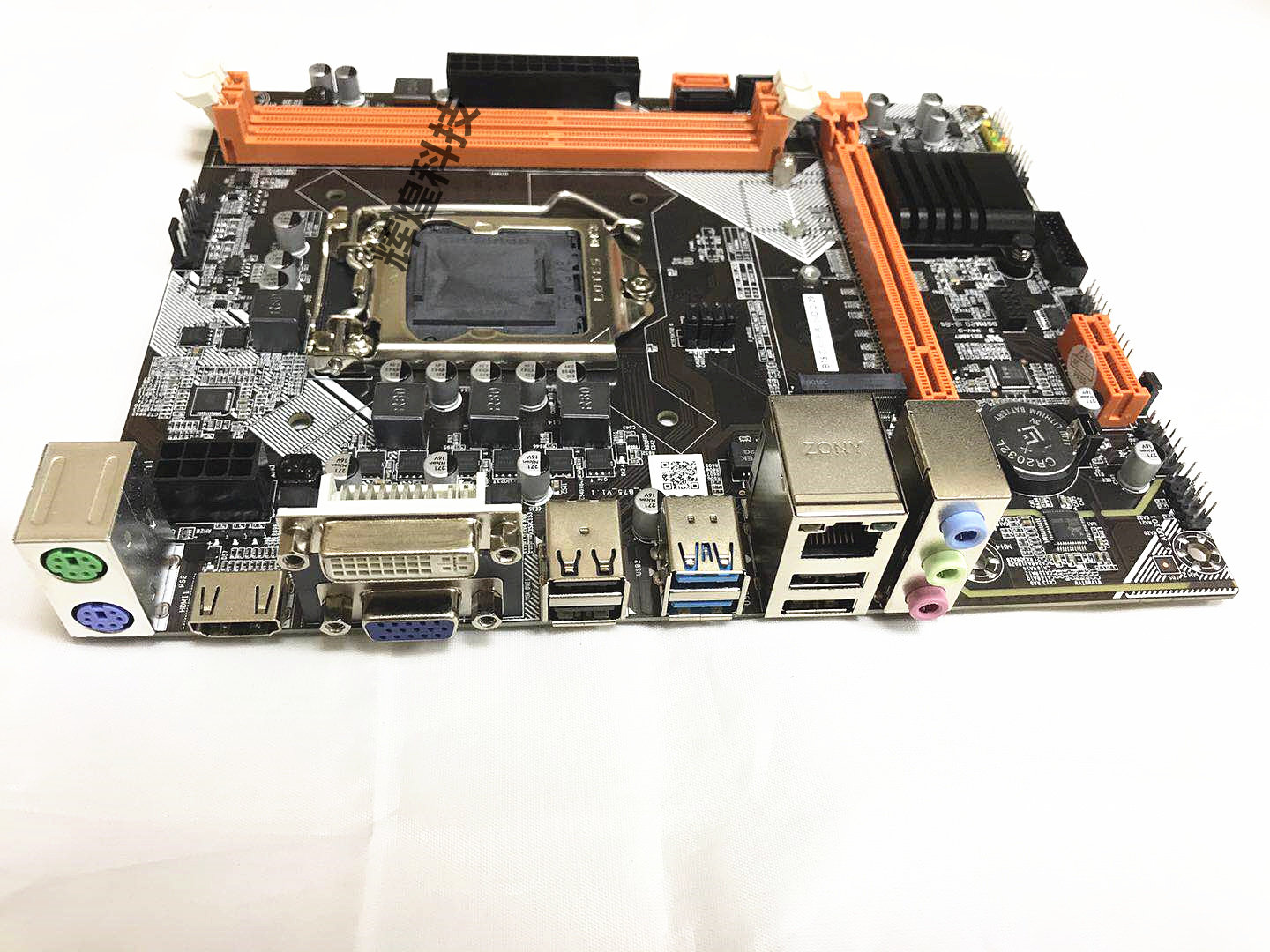 全新b75台式电脑1155针主板ddr3支持i3双核e3主板