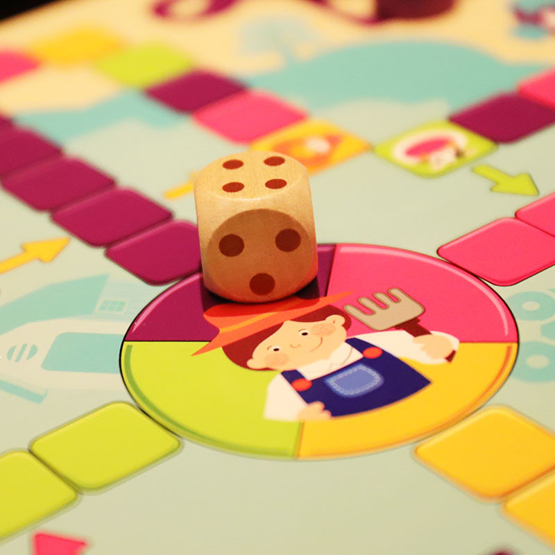 特宝儿益智棋类儿童飞行棋玩具骰子游戏周岁小学生飞行棋