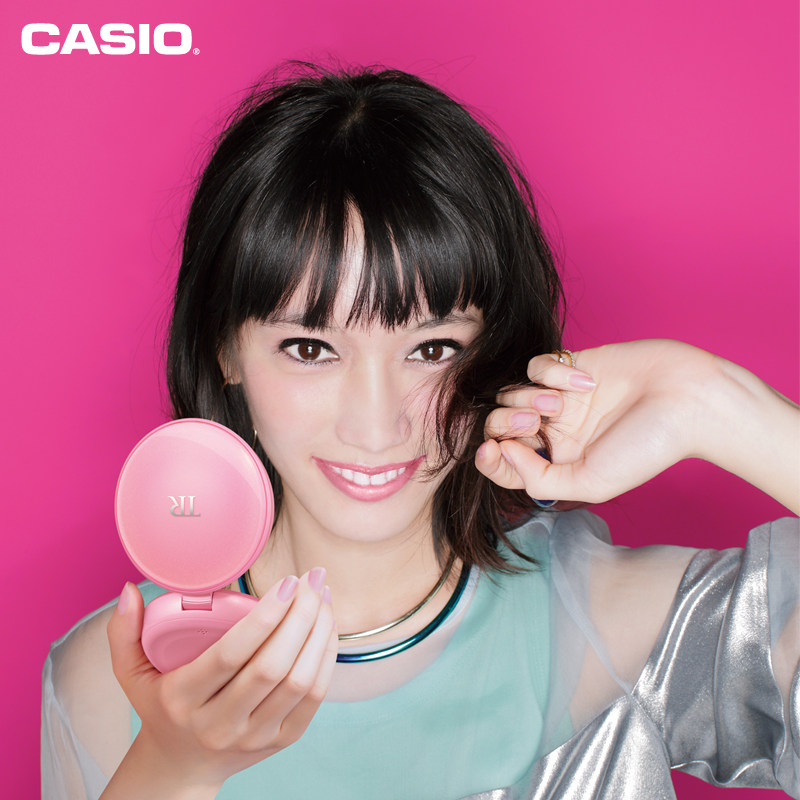 12期免息casio/卡西欧 tr-m10 自拍神器美颜数码相机tr750mini版