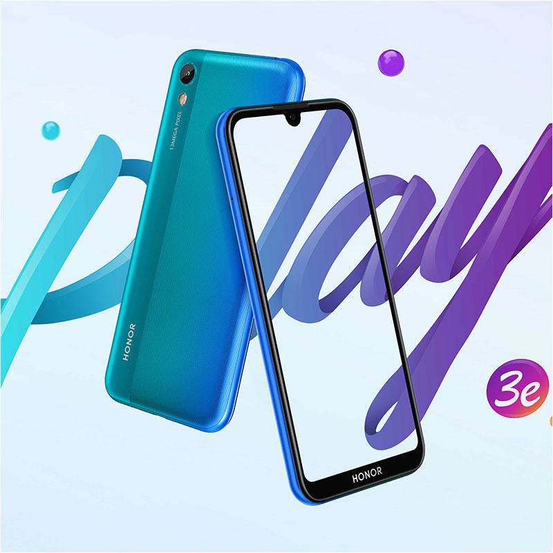 荣耀play3e极光渐变全面屏全网通4g智能手机官方旗舰店全新正品 新品