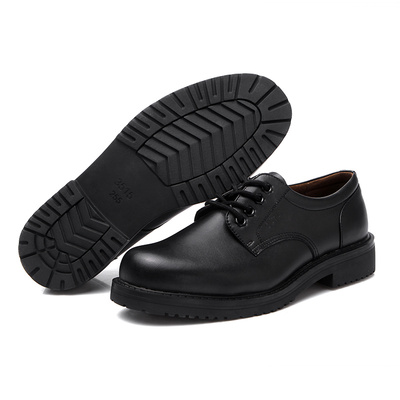 3515强人男鞋大头皮鞋耐磨厚底工装马丁春秋低帮男单单鞋 原价580元