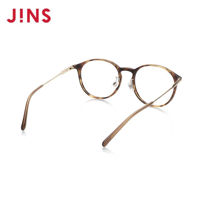 镜片jins睛姿女士tr90轻盈视镜可加配防蓝光定制成品光学镜