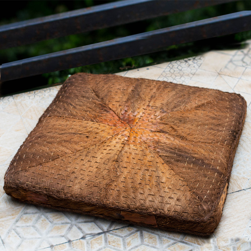 全山棕编编织方形蒲团日式静坐坐禅修打坐垫蒲团