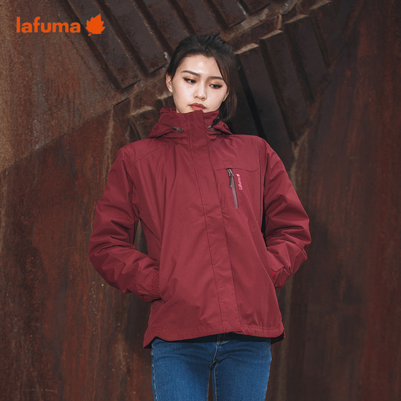 法国乐飞叶Lafuma三合一防风夹克 越南产户外休闲LFV6938