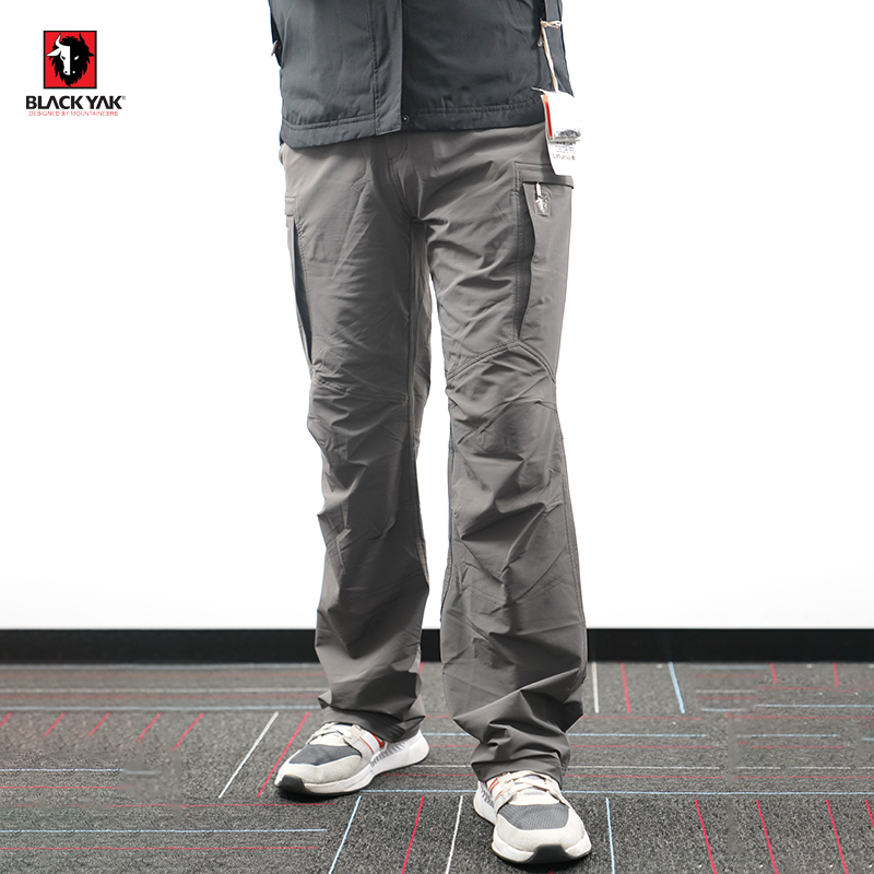 韩国布来亚克BLACKYAK 男士全天候户外防水加绒休闲冲锋裤 FUM623