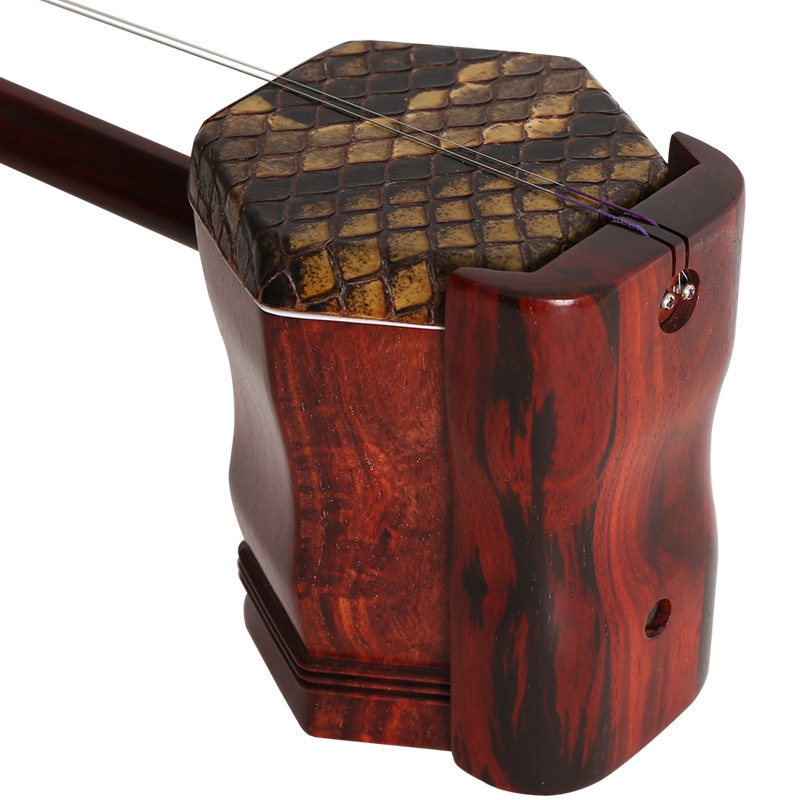 致雅印度小叶紫檀二胡乐器成人专业演奏考级二胡