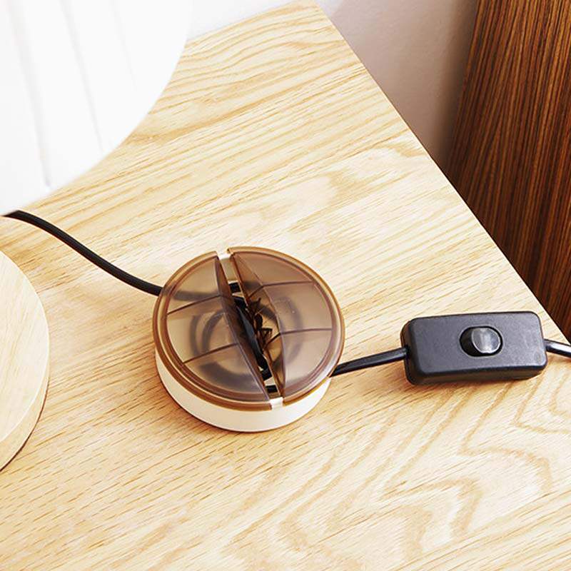 收纳数据线家用桌面手机电线收理器绕理线器