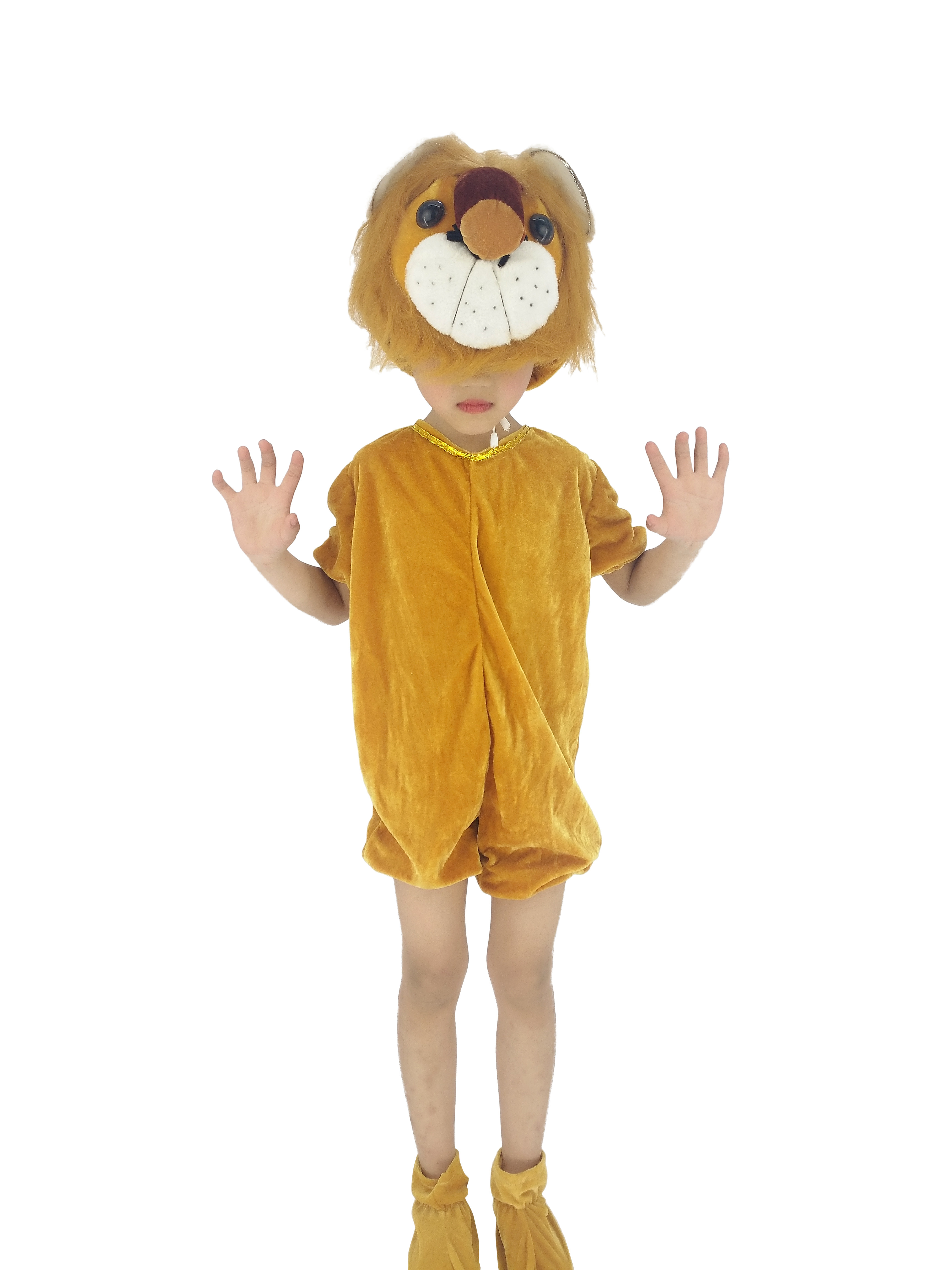 演出服狮子儿童小狮子动物表演幼儿园成人森林之王儿童演出服