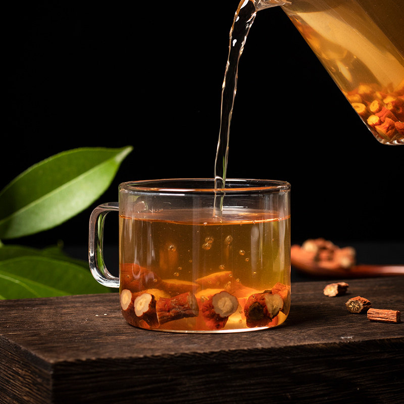 正品丹参500g无硫野生甜丹参紫丹参代切片非花茶另售三七粉丹参粉