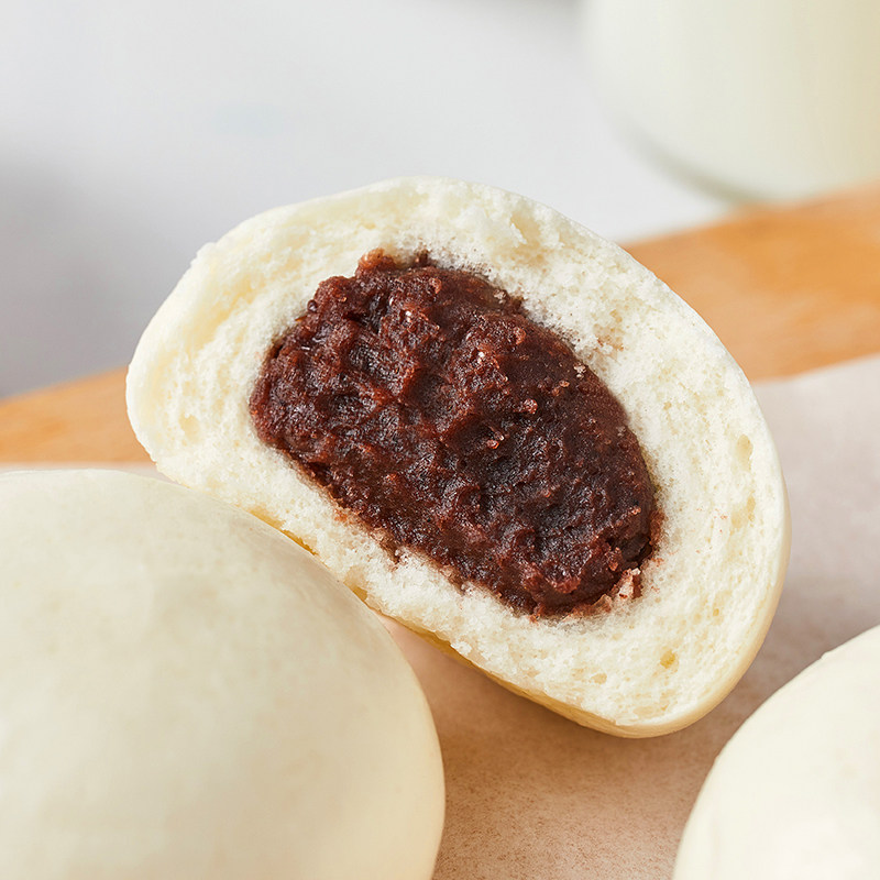 满减思念中华面点速冻包子早餐奶黄包豆沙沙包包点