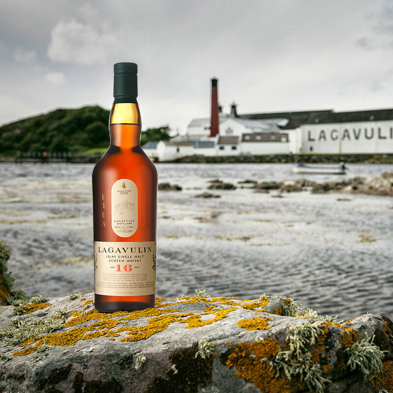 lagavulin乐加维林16年8年单一麦芽威士忌700ml苏格兰威士忌