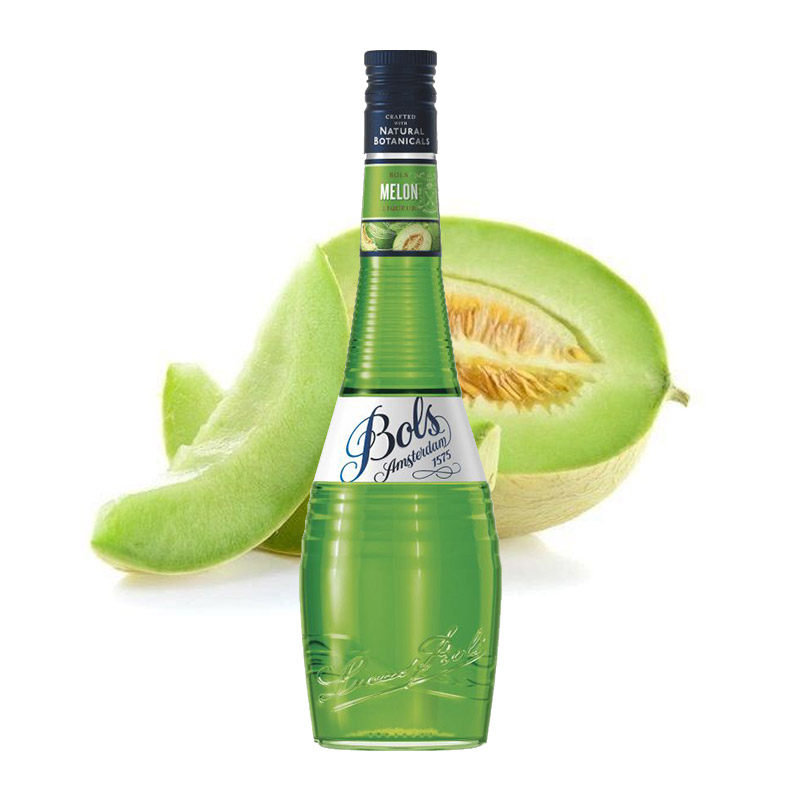 进口洋酒bols波士蜜瓜力娇700ml甜酒利口酒鸡尾酒力娇酒