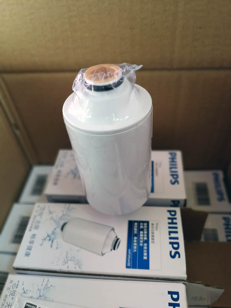 飞利浦沐浴净水器原装适配滤芯wp3924适用wp3857淋浴花洒净水器