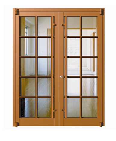 北京肯德基厂家格子订做弹簧店铺铺子母门商铺进户门