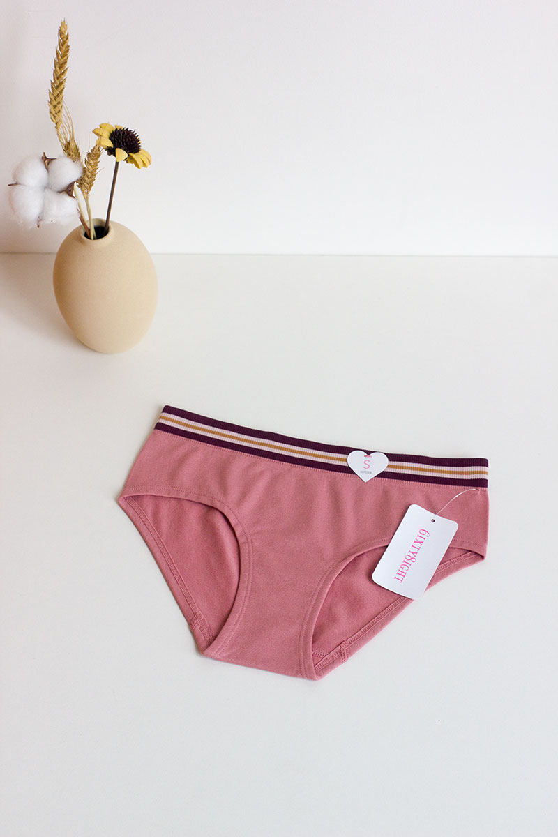 5条内裤6ixty8ight螺纹棉质中腰舒适三角裤pt08048平角裤