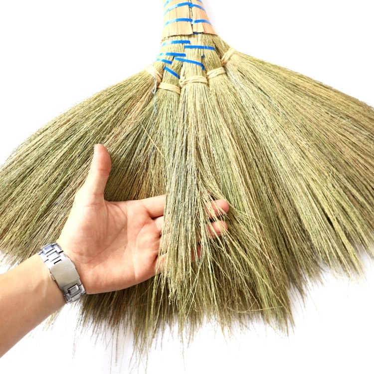 农村手工编制扫帚笤帚金丝草扫把老式软毛扫把户外庭院结实耐用