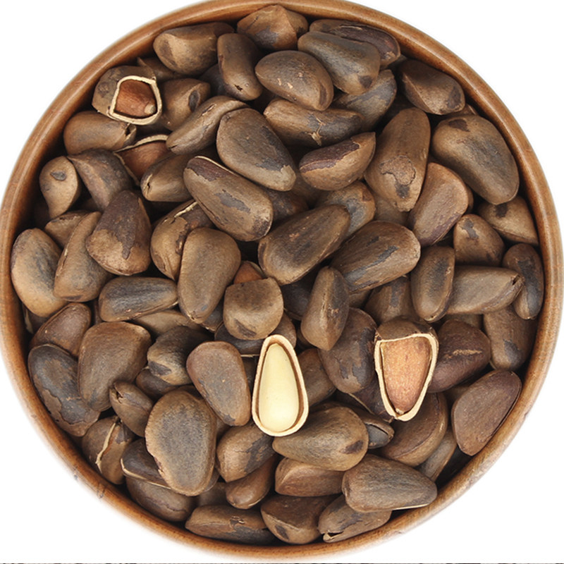 松子小七家原色原味油炸笨炒东北颗粒王新货新货松子