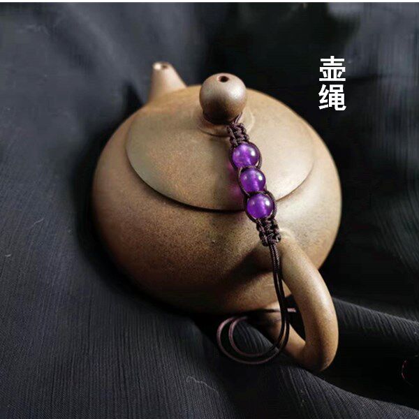 紫砂壶盖绳茶壶手工编织绳子购买2条包邮功夫茶茶道