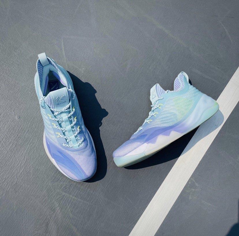 安踏kt6low行云流水汤普森六代低帮实战篮球球鞋112121102篮球鞋