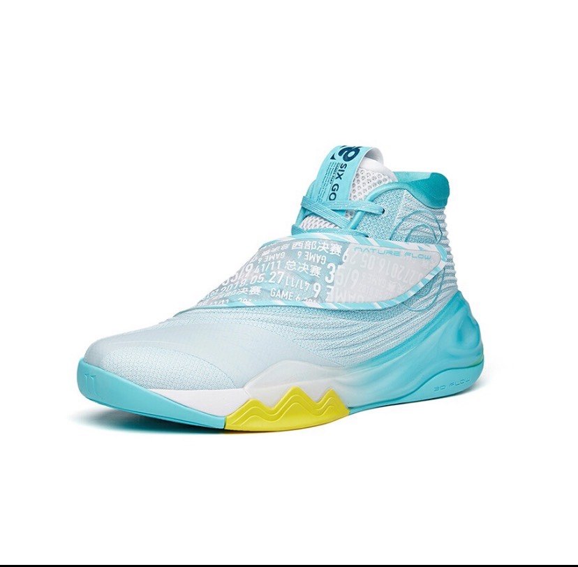 安踏kt6汤普森6代高山流水星河涌动2021新款实战篮球鞋