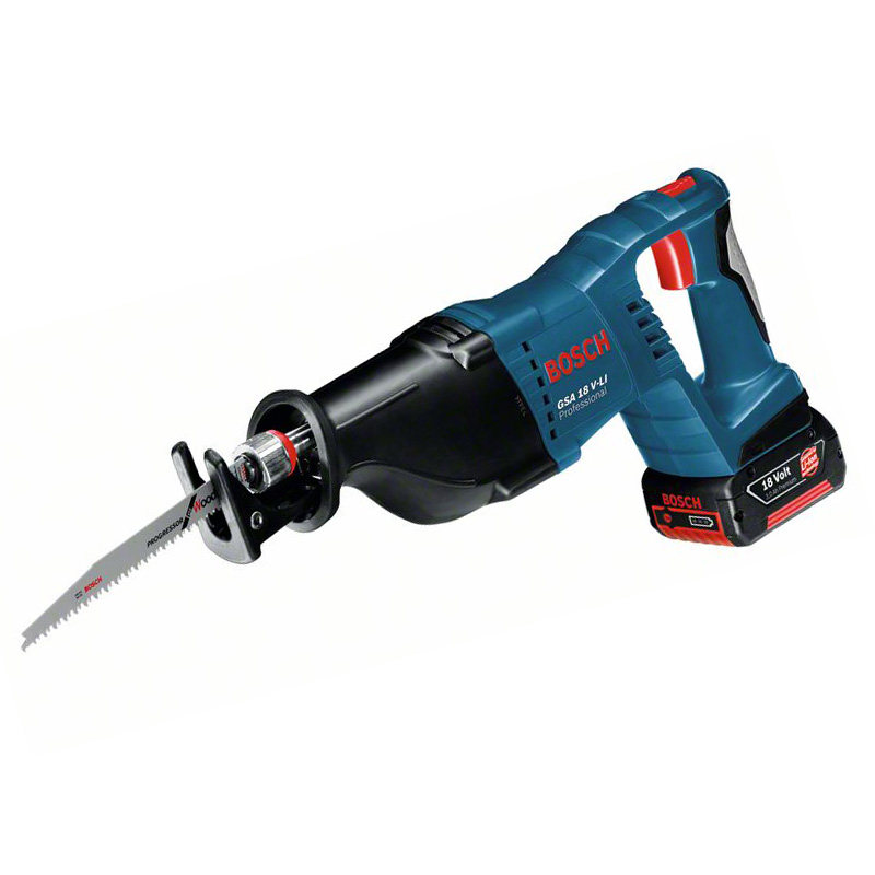 博世18v锂电电动工具充电式手持马刀无线往复gsa18vli马刀锯