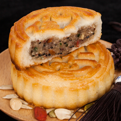 东北老式五仁月饼散装100g10块