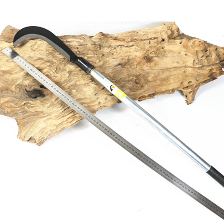 户外野营免磨加长长柄钩枝刀农用锰钢弯刀开路镰刀