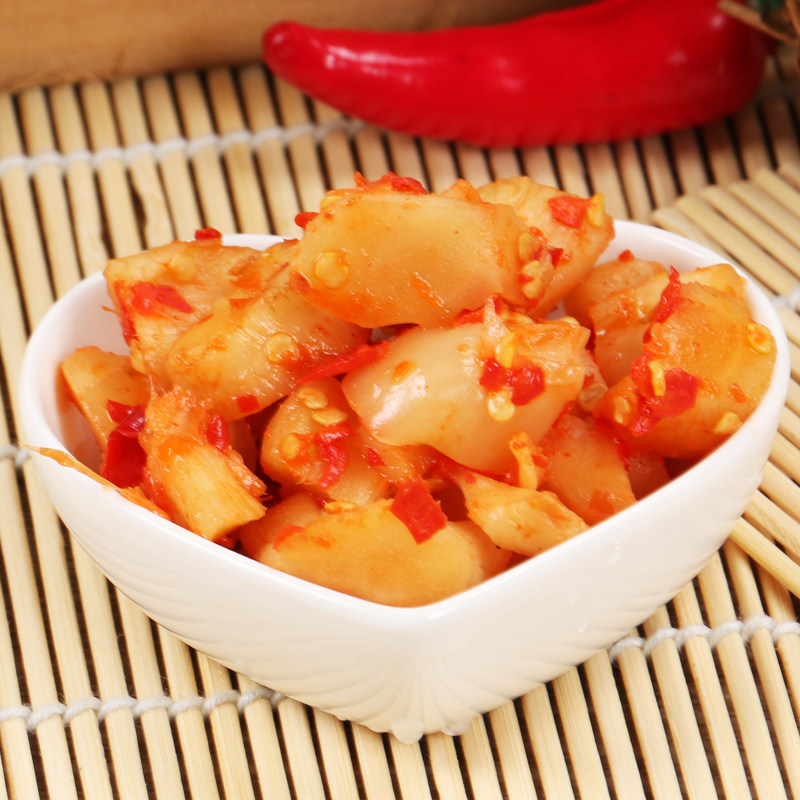 江永湖南永州特产福洞168g瓶装富硒香辣姜嫩姜腌制