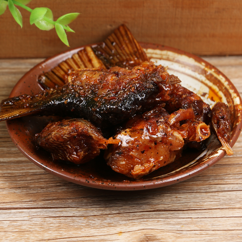 鱼尾一斤湖南益阳特产渔米欢歌尾巴绝辣香辣即食鱼零食
