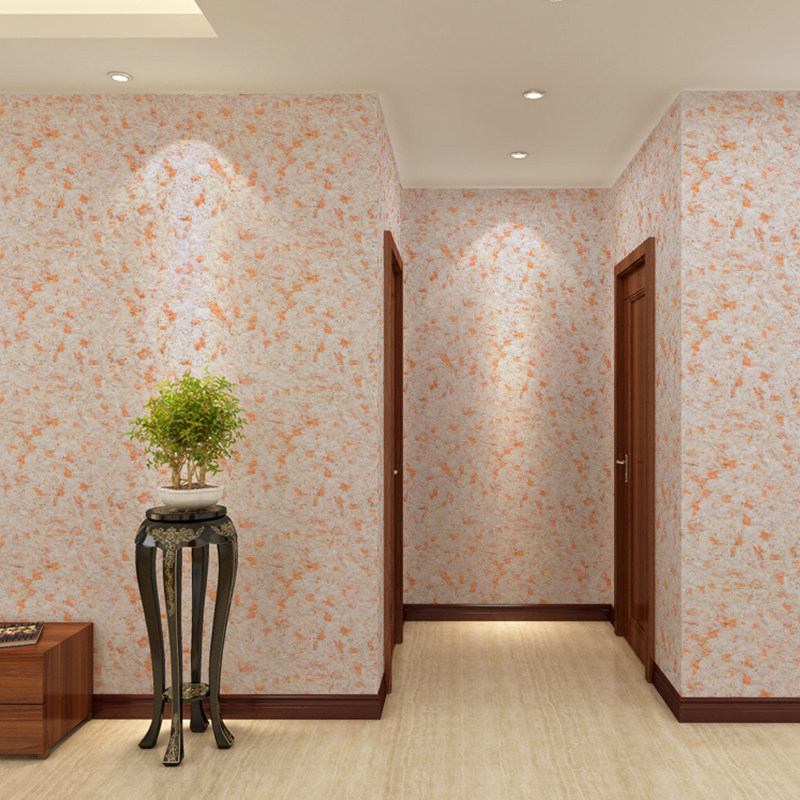 彩绒墙衣纤维涂料自刷欧式奢华电视背景墙客厅其它材质类墙纸