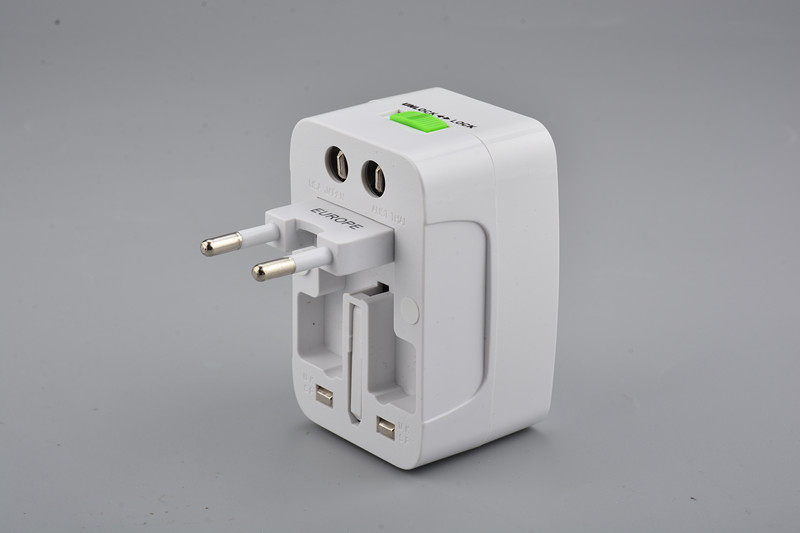 万能转换插头 全球通出国转换插座 多功能电源转换器 英标欧标美