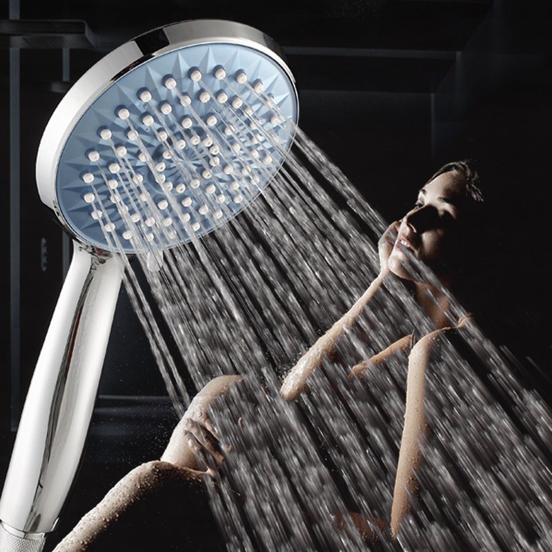 增压淋浴花洒喷头家用沐浴洗澡神器浴室加压手持淋雨莲蓬头套装