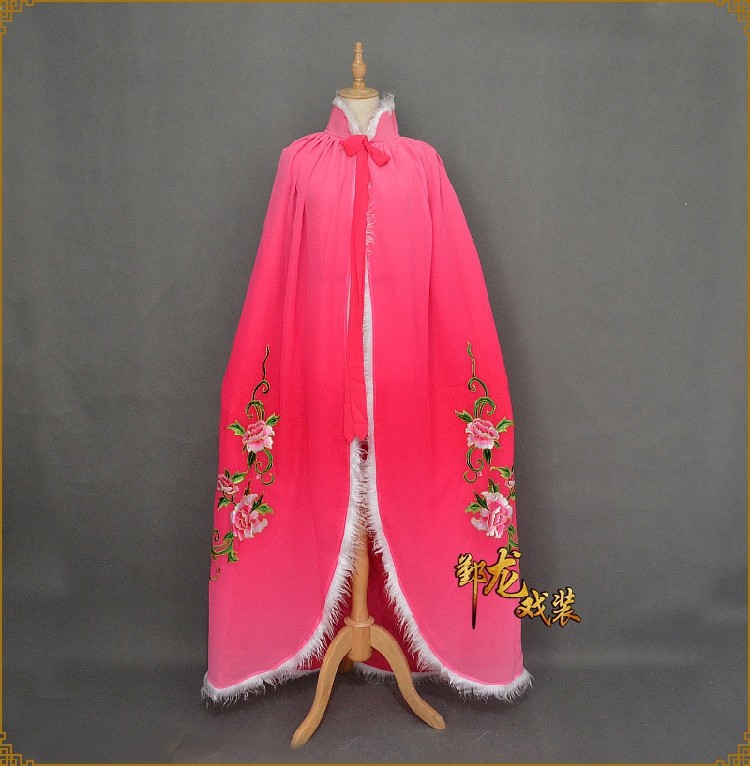 披风新款戏曲戏剧京剧越剧小旦花旦立领过渡民族服装