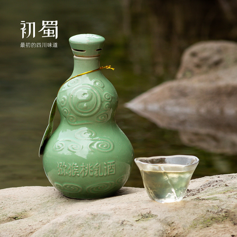 四川特产青城山洞天乳酒猕猴桃发酵女士甜酒送礼果酒