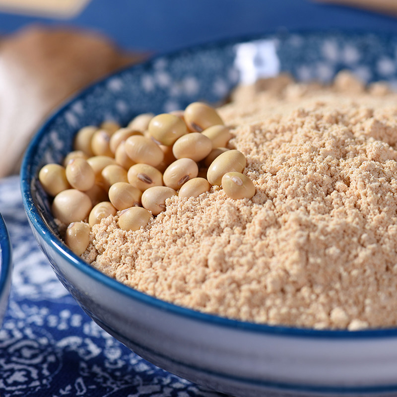 豆粉黄豆粉纯熟芝麻搭配原料黄豆现磨糍粑打滚天然粉粉食品