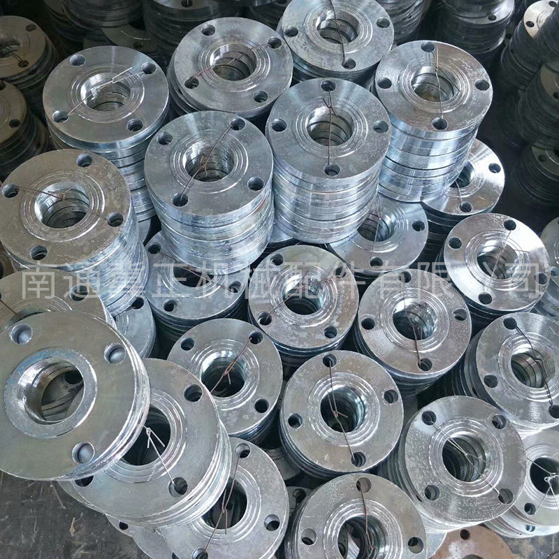 法兰镀锌丝扣水泵连接法兰盘dn506580100带牙内螺法兰(新)