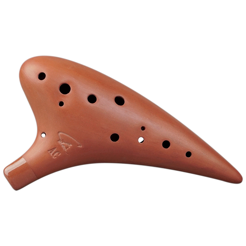 陶笛风雅件套七件scsgsfagafbc低音高低音十二紫砂ac陶笛