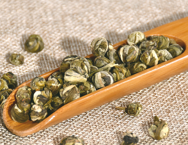 尧芳 茉莉龙珠绣球花草茶新茶茉莉花茶叶 浓香型散装 250g包邮