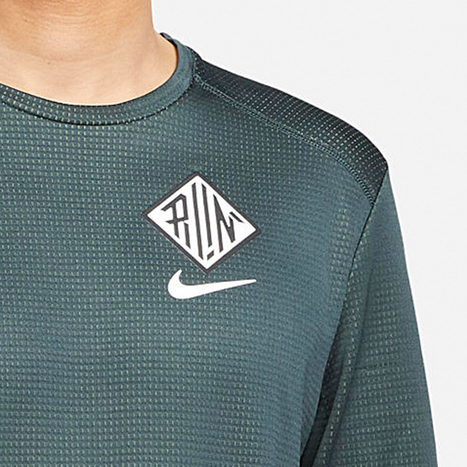 nike耐克正品新款男子透气运动休闲跑步圆领长袖运动t恤