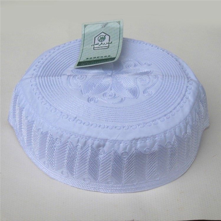 回族小白撒拉兰州拉面帽子浅帽穆斯林用品男士帽子