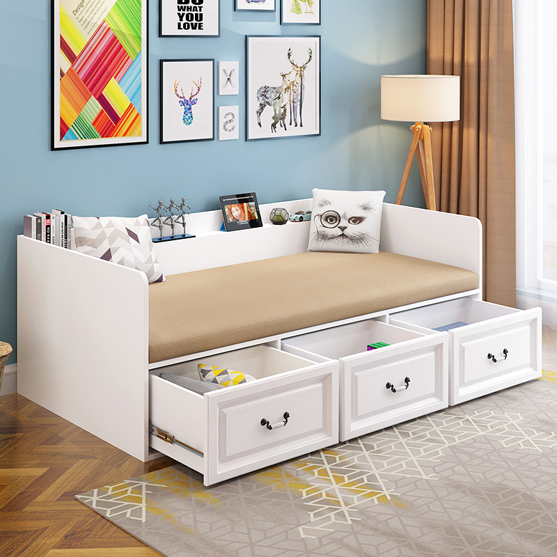 客厅沙发床榻榻米多功能两用高箱床 美福豪沙发床