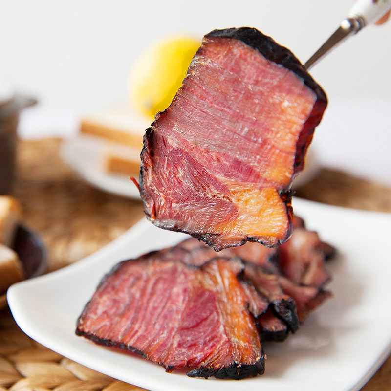 牛肉伍田熟食真空开袋即食五香下酒酒菜白袋卤牛肉类