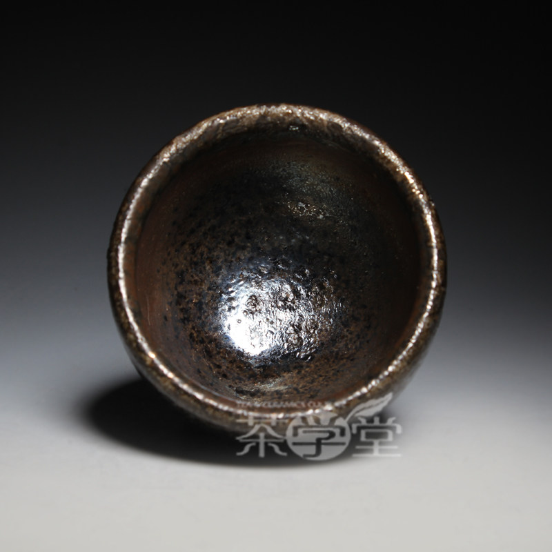 台湾陶艺师庄鹏达 柴窑 柴烧杯手拉坯茶杯cs13 纯手工 陶瓷茶具