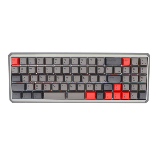 Geek GK73 Sublimation XDA High PBT Key Cap Pink/Gray/Dolch Color Matching Keyboard Key Cap Geek GK73 Sublimation XDA High PBT Key Cap Pink/Gray/Dolch Color Matching Keyboard Key Cap