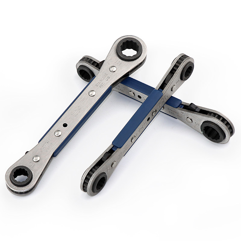 扳手日本top棘轮梅花prw1进口快速多功能工具压线钳