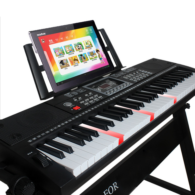 三森智能教学亮灯电子琴初学者儿童入门成人幼师电子琴玩具