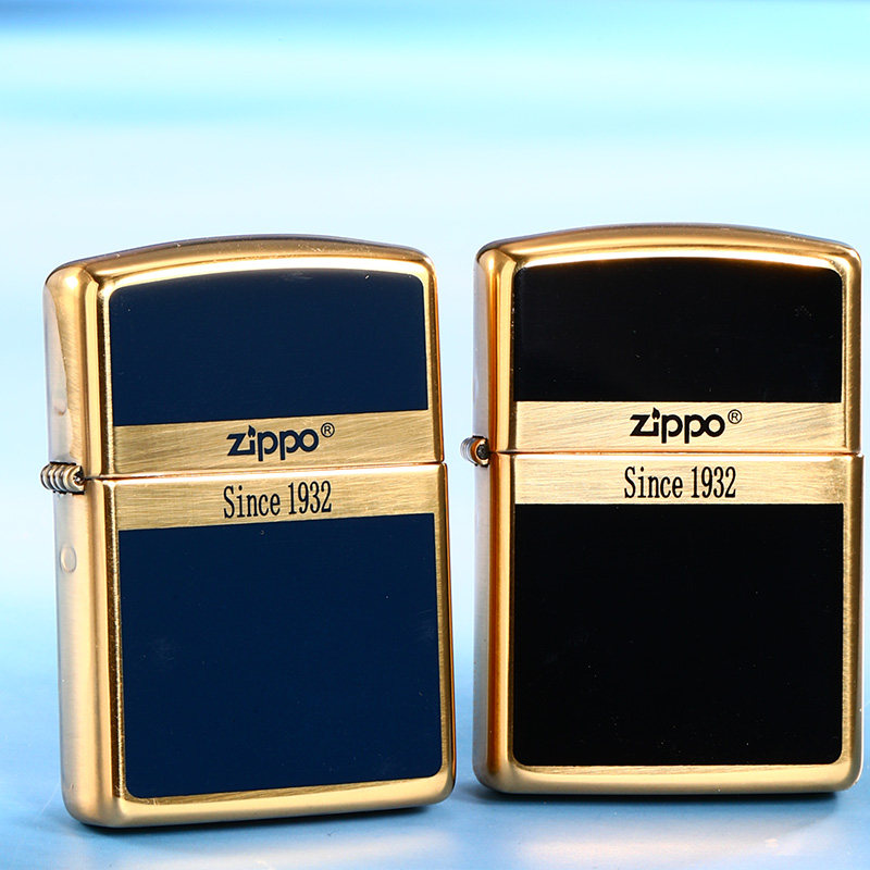 打火机zippo正版官方正品珐琅防风煤油收藏限量zippo