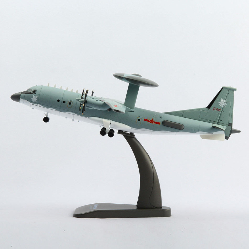 模型空警预警机合金kj500飞机阅兵仿真航模摆件航模
