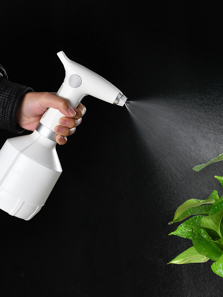 浇花日本电动喷壶家用消毒酒精清洁专用喷雾器喷瓶